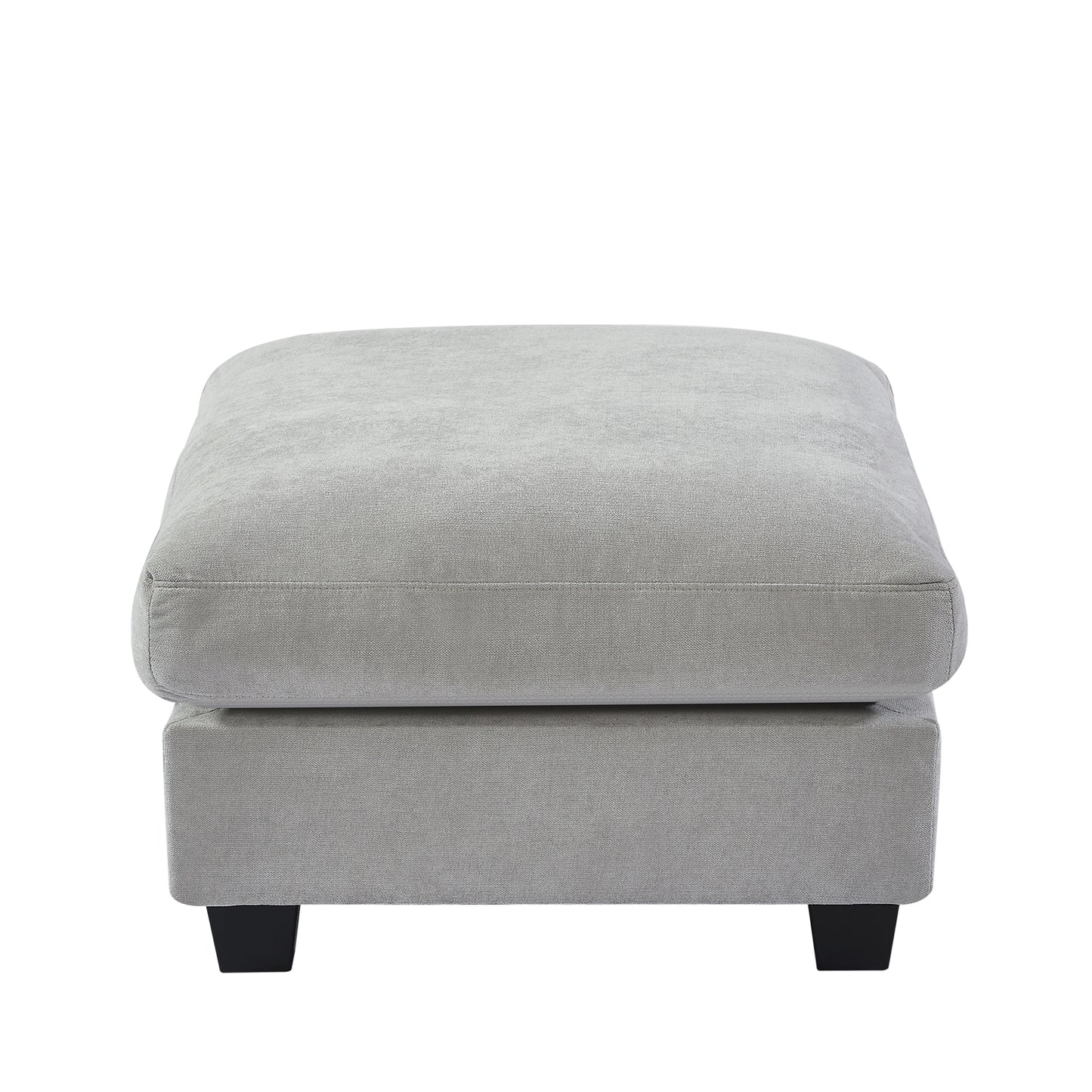 Light Grey Modern Large L-Shape Sectional Sofa, Convertible Sofa Couch with Reversible Chaise for Living Room
