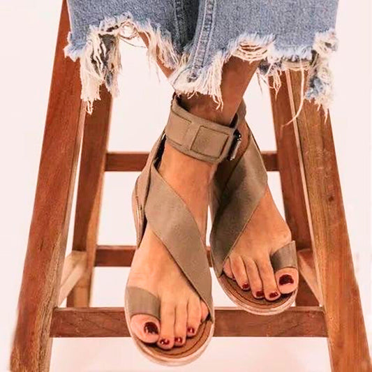 Römische Damensandalen
