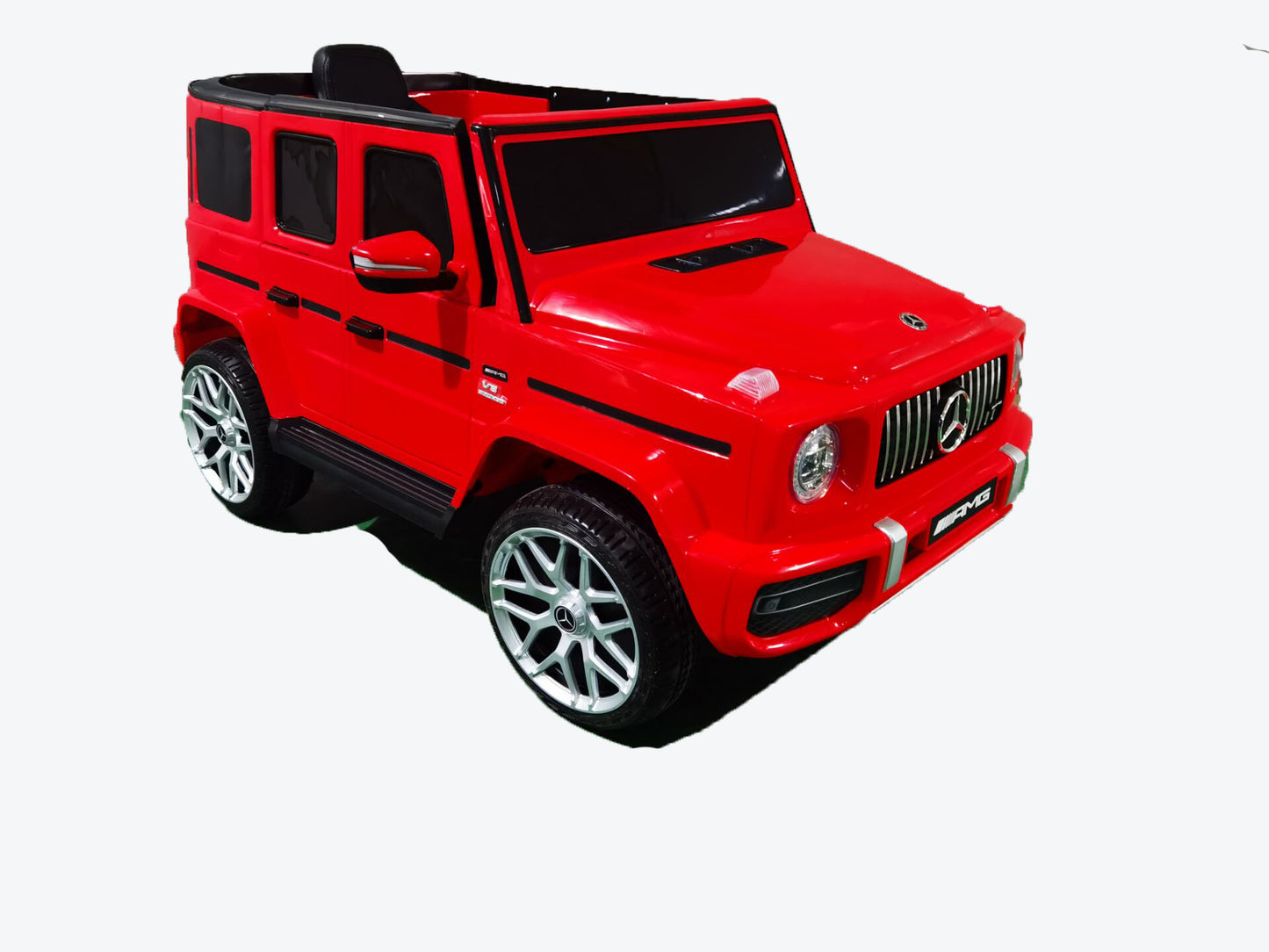Licensed Mercedes-Benz G63 Kids Ride On Car, Kids Electric Car with Remote Control 12V licensed children car Motorized Vehicles for Girls and Boys, gift, Music, Horn, Spring Suspension, Safety Lock