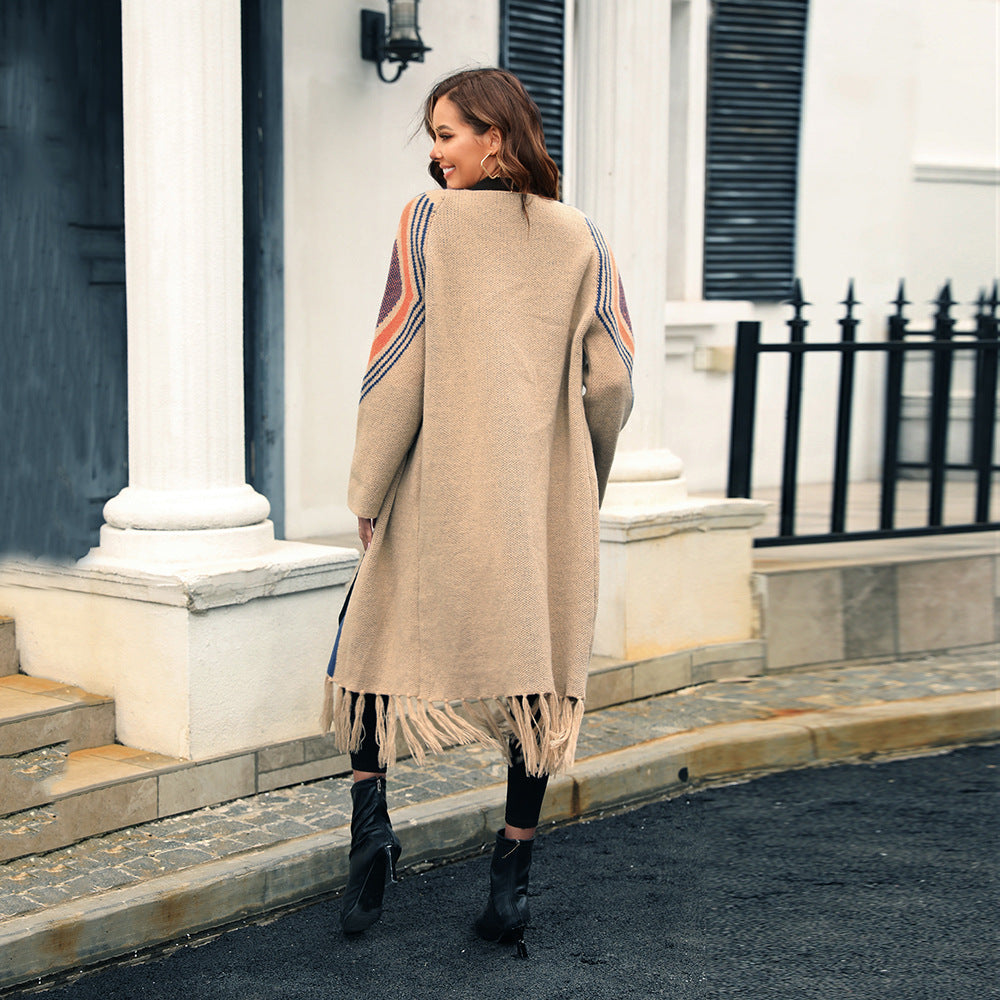 Fashion Tassel Cardigan Sweater