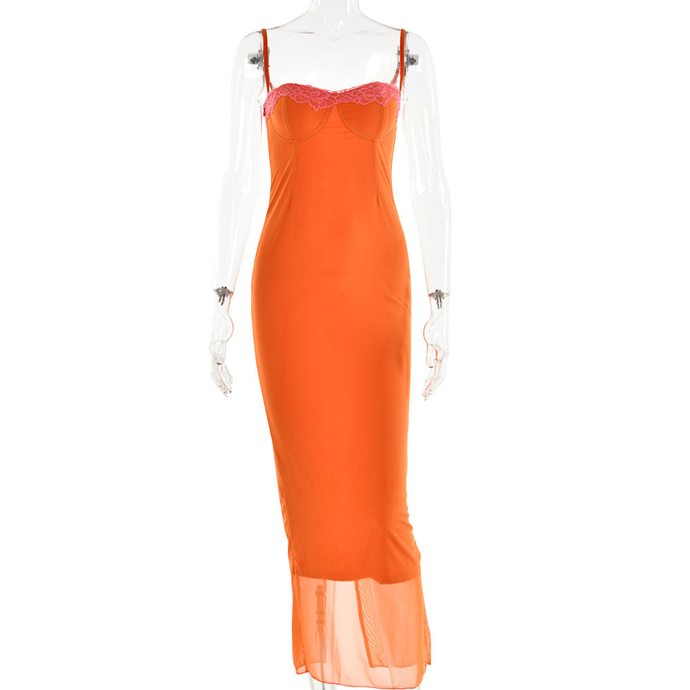 Highlight Summer Dress (Orange)