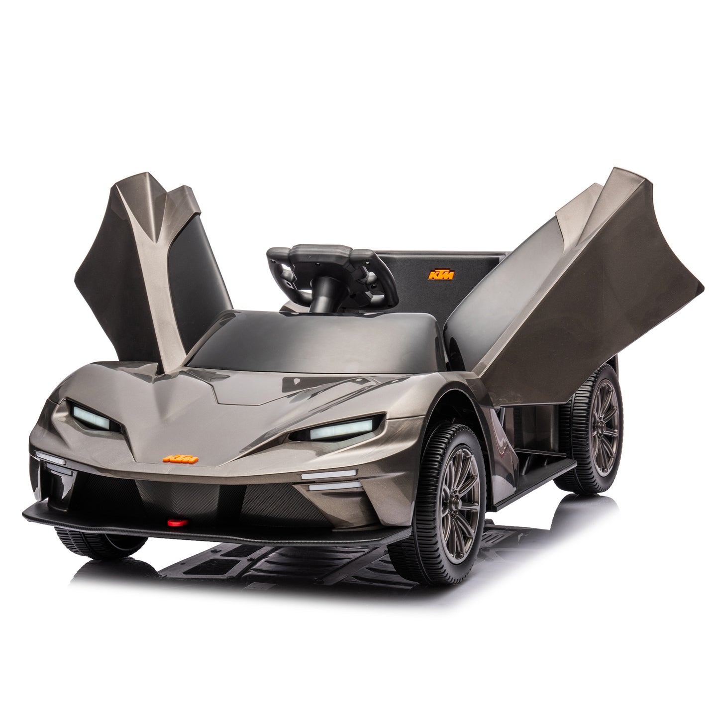 Licensed KTM x BOW GTX,12v7A Kids ride on car 2.4G W/Parents Remote Control, Electric car for kids, Three speed adjustable, Power display, USB,MP3 ,Bluetooth, LED light, Two-point safety belt