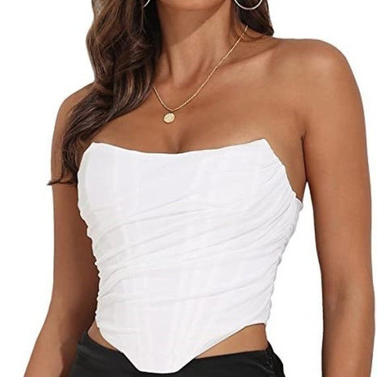 Women's Colorful Corset Top (9 Colors)