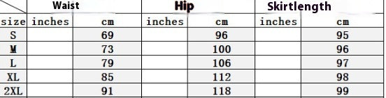 High Slit Women's Washed  Denim Skirt (5 Colors)
