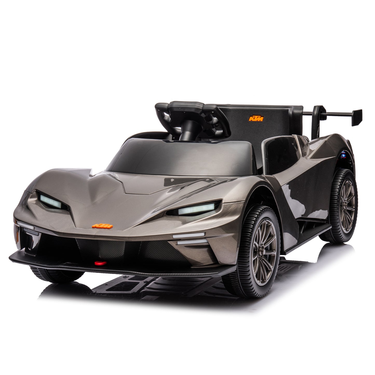 Licensed KTM x BOW GTX,12v7A Kids ride on car 2.4G W/Parents Remote Control, Electric car for kids, Three speed adjustable, Power display, USB,MP3 ,Bluetooth, LED light, Two-point safety belt
