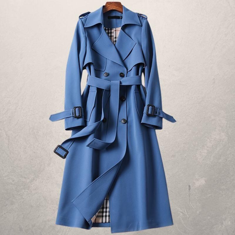 Women's Mid-length Trench Coat (Color Options)
