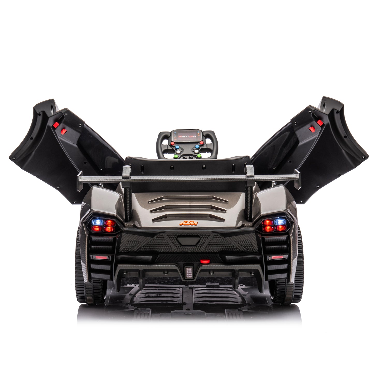 Licensed KTM x BOW GTX,12v7A Kids ride on car 2.4G W/Parents Remote Control, Electric car for kids, Three speed adjustable, Power display, USB,MP3 ,Bluetooth, LED light, Two-point safety belt
