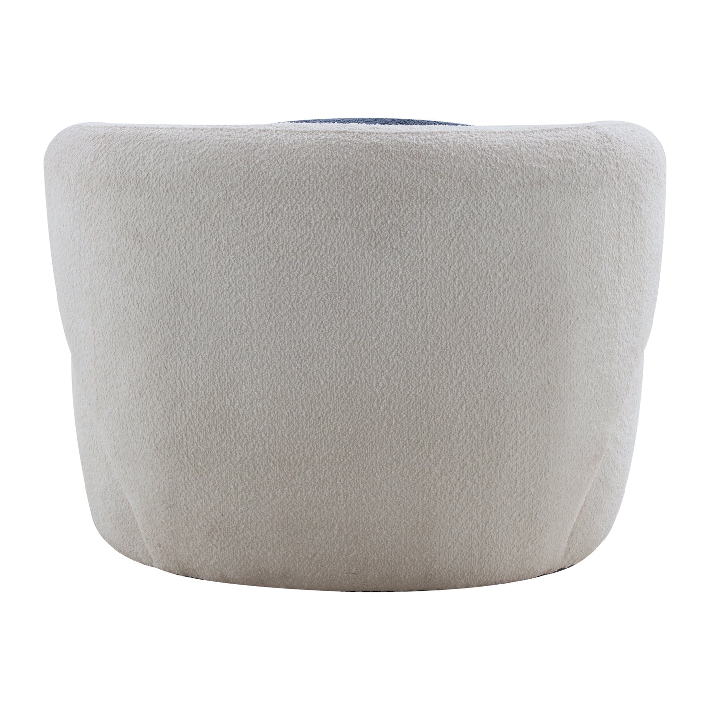 Sherpa Swivel Barrel Chair (Beige)
