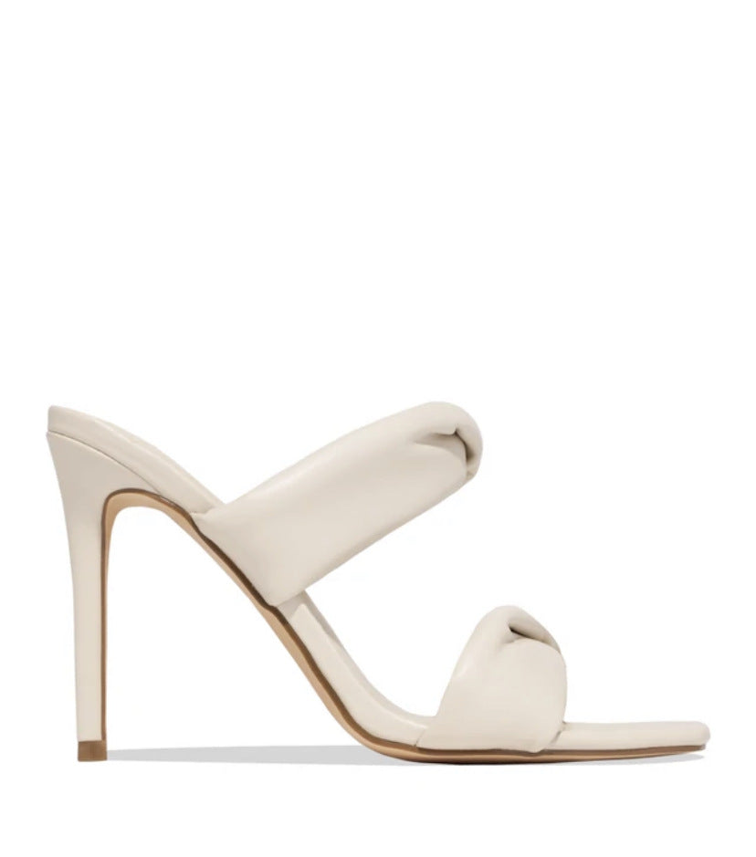 Toni Square Toe Vegan Leather Heels (3 Colors)