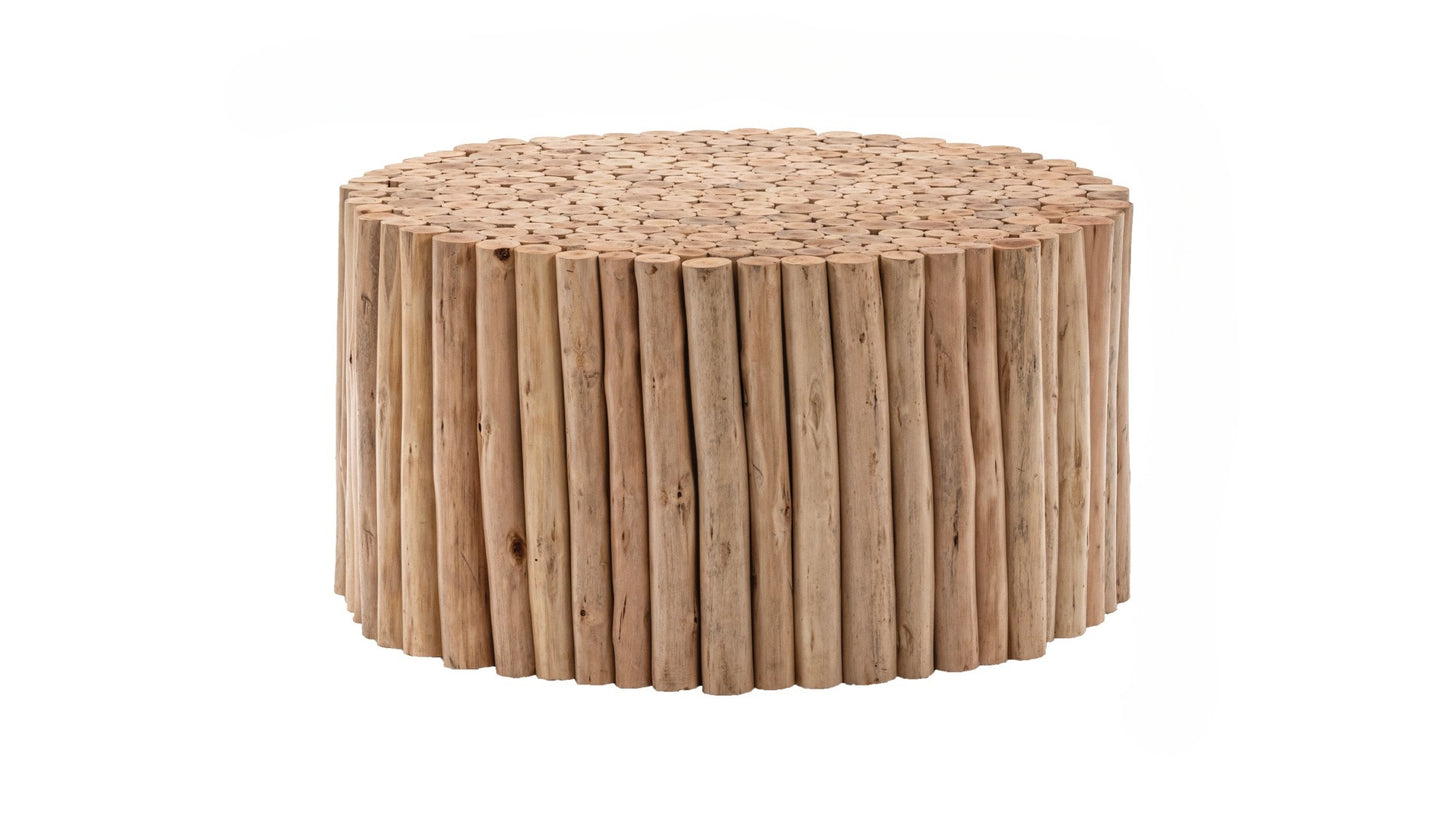 Natural Wood Branch Coffee Table