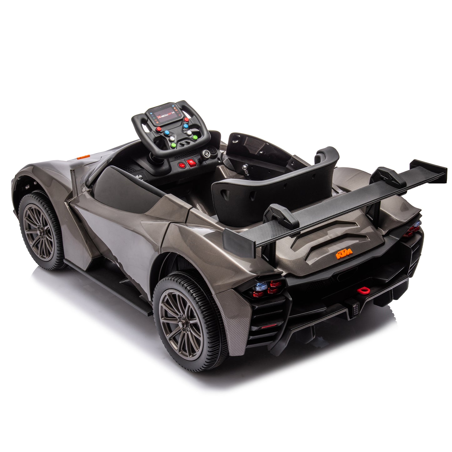 Licensed KTM x BOW GTX,12v7A Kids ride on car 2.4G W/Parents Remote Control, Electric car for kids, Three speed adjustable, Power display, USB,MP3 ,Bluetooth, LED light, Two-point safety belt