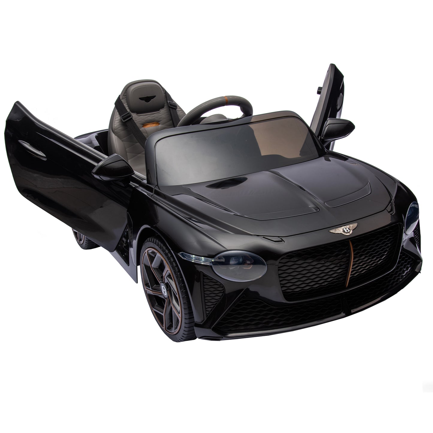 Licensed Bentley Mulsanne,12v7A Kids ride on car 2.4G W/Parents Remote Control,electric car for kids,Three speed adjustable,Power display, USB,MP3 ,Bluetooth,LED light,Three-point safety belt