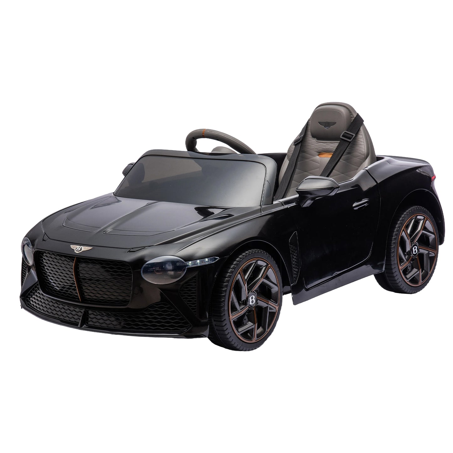 Licensed Bentley Mulsanne,12v7A Kids ride on car 2.4G W/Parents Remote Control,electric car for kids,Three speed adjustable,Power display, USB,MP3 ,Bluetooth,LED light,Three-point safety belt