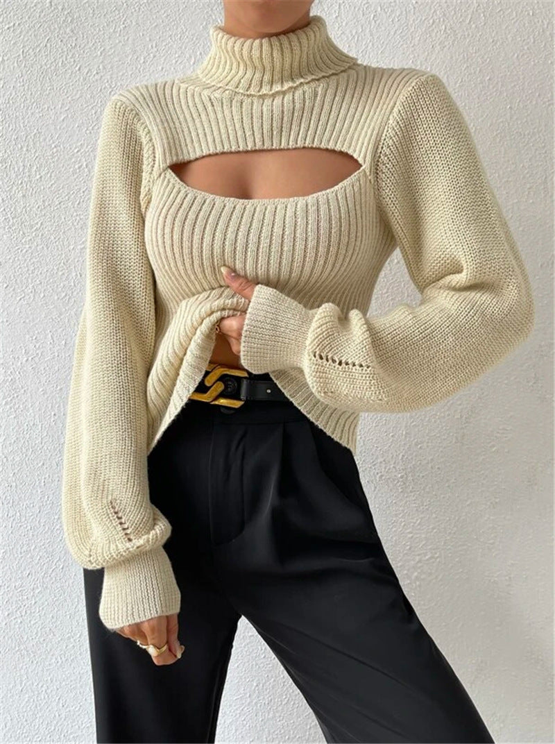 Ladies Cutout Fashion Sweater