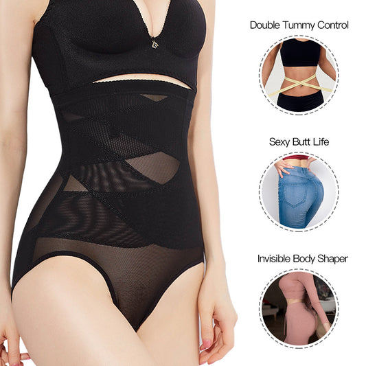 Bragas moldeadoras de cintura alta con control de abdomen
