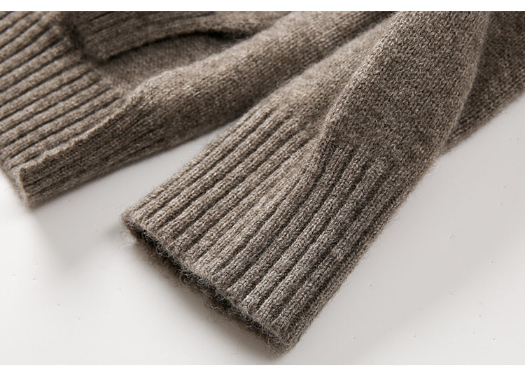 Warm Cashmere Blend Sweater
