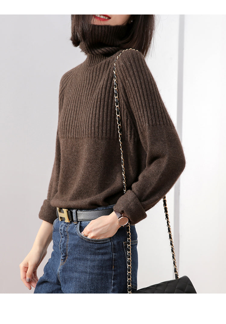 Warm Cashmere Blend Sweater