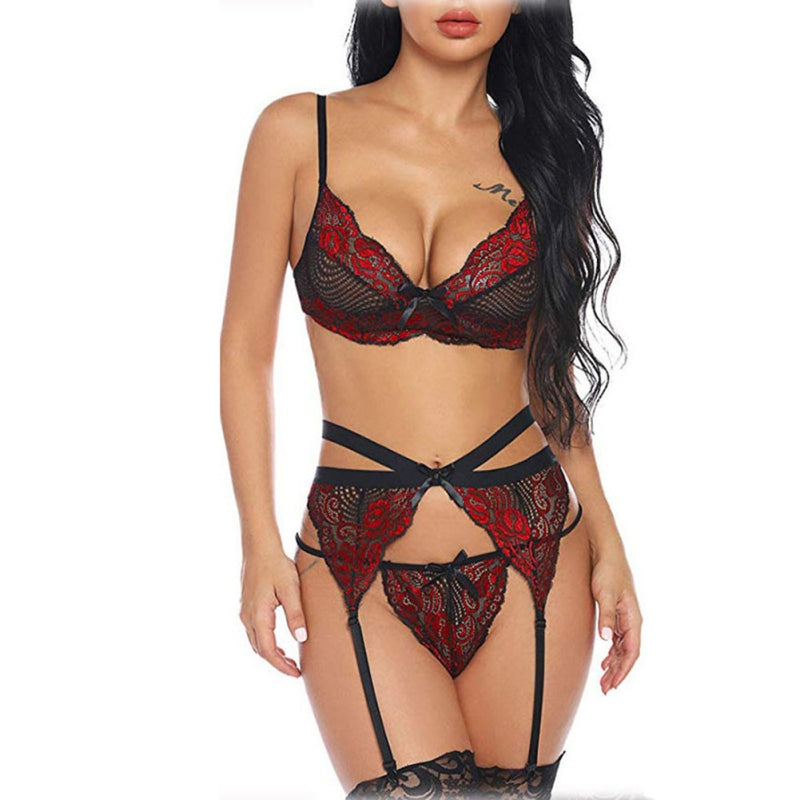 Suspender Lingerie Set