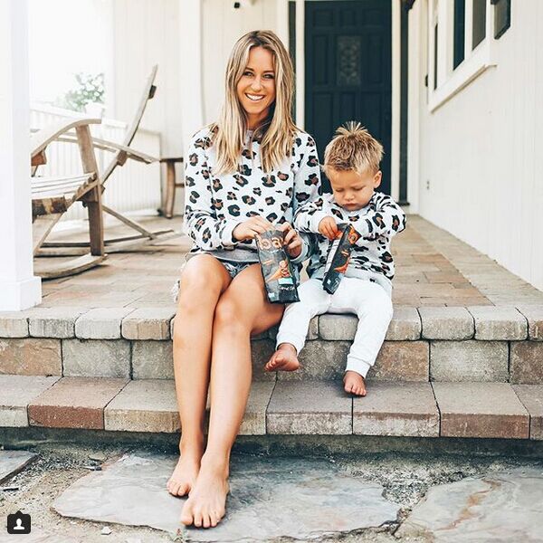 Leopard Print Mommy & Me Sweater