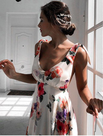 Sleek Backless Dress