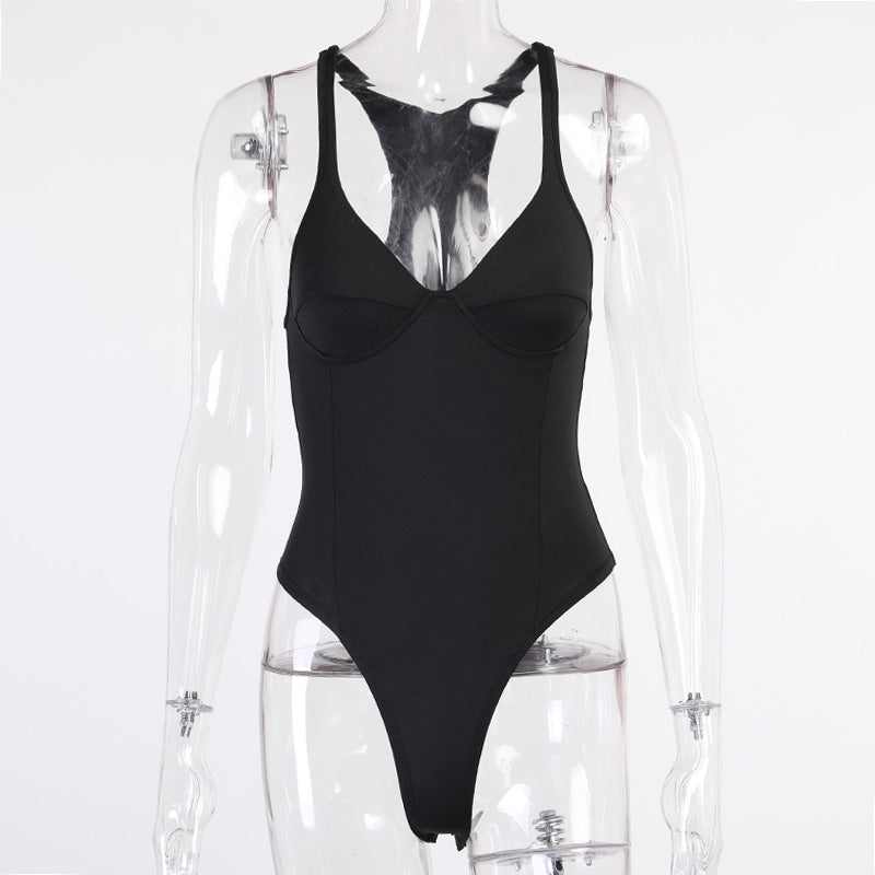 T-back Control Cami bodysuit (Color Option)