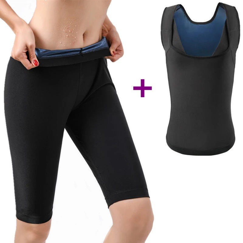 Traje de sudor de sauna de entrenamiento