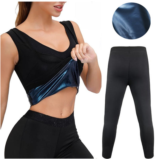 Traje de sudor de sauna de entrenamiento
