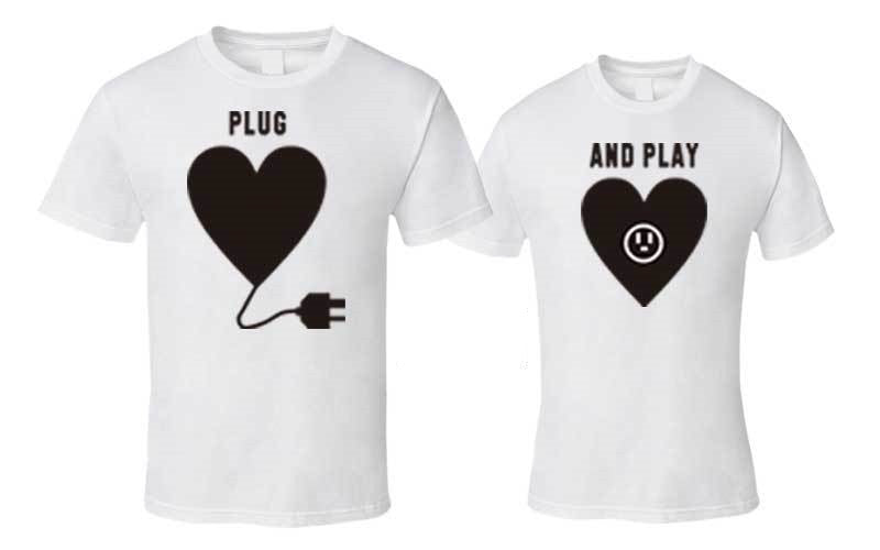 Plug & Play Heart T-Shirt