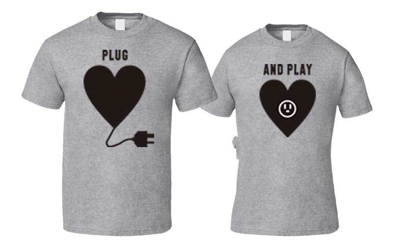 Plug & Play Heart T-Shirt