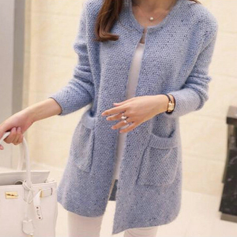 Knit Cardigan Sweater