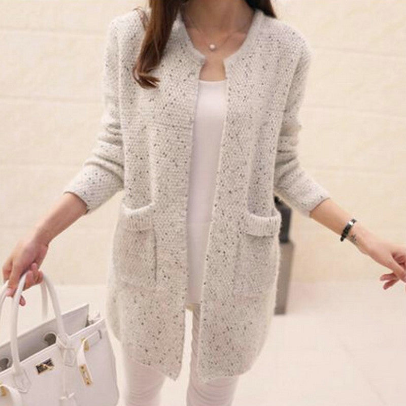 Knit Cardigan Sweater