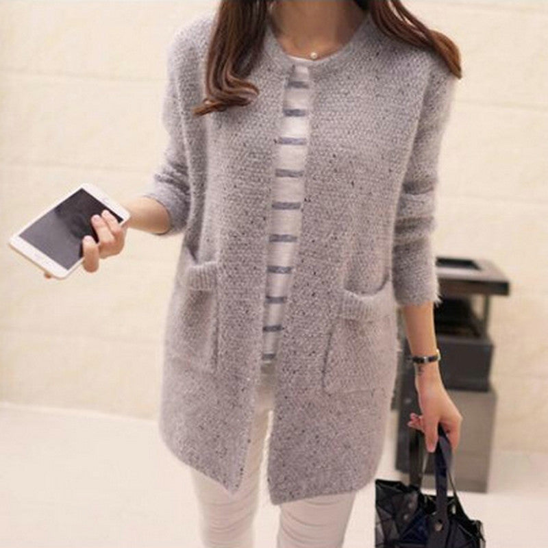Knit Cardigan Sweater