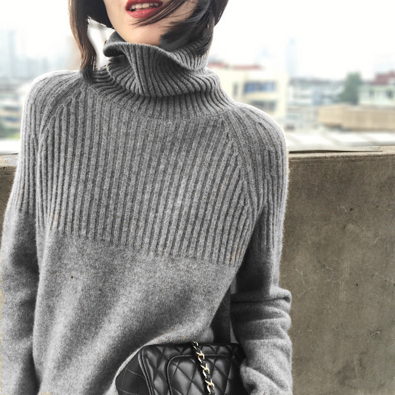 Warm Cashmere Blend Sweater
