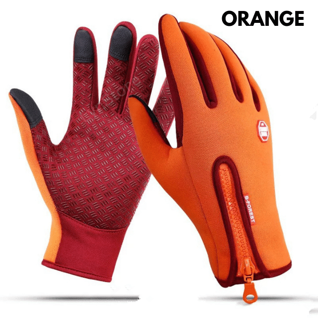 Guantes deportivos impermeables con pantalla táctil