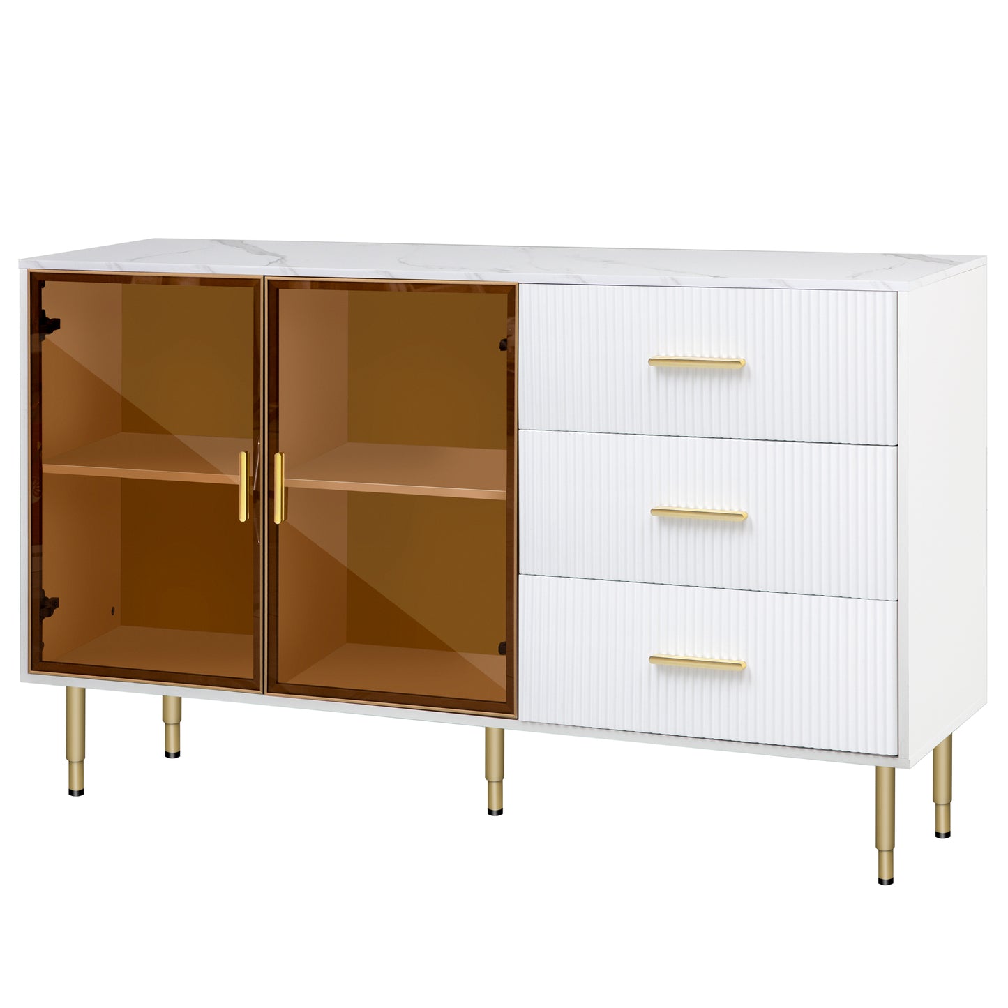 Mueble buffet aparador moderno blanco