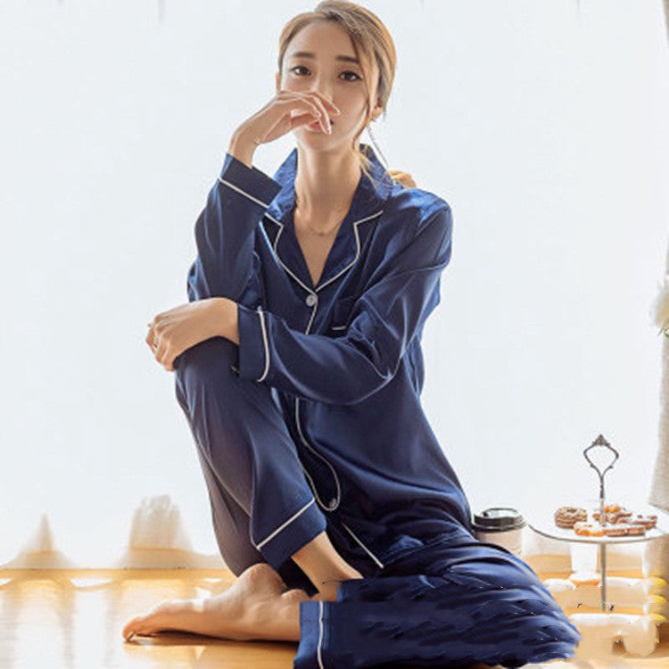 Conjunto de pantalones de pijama sedosos