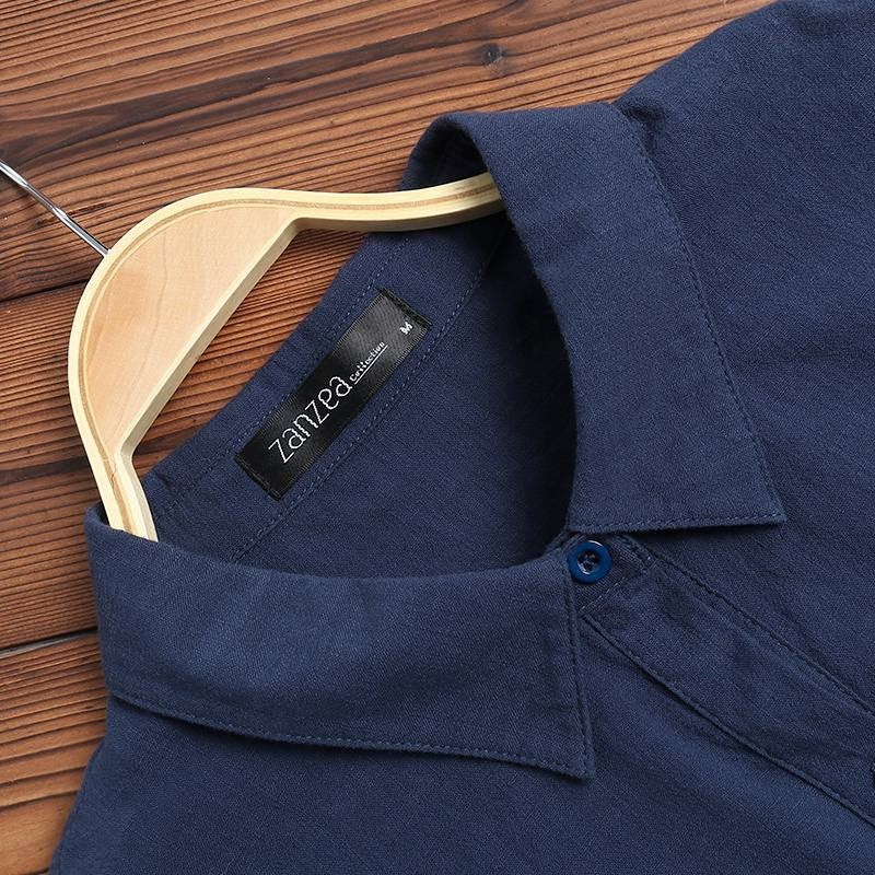 Comfy Long Pocketed Shirt Dress