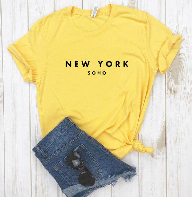 New York Soho Kurzarm-T-Shirt