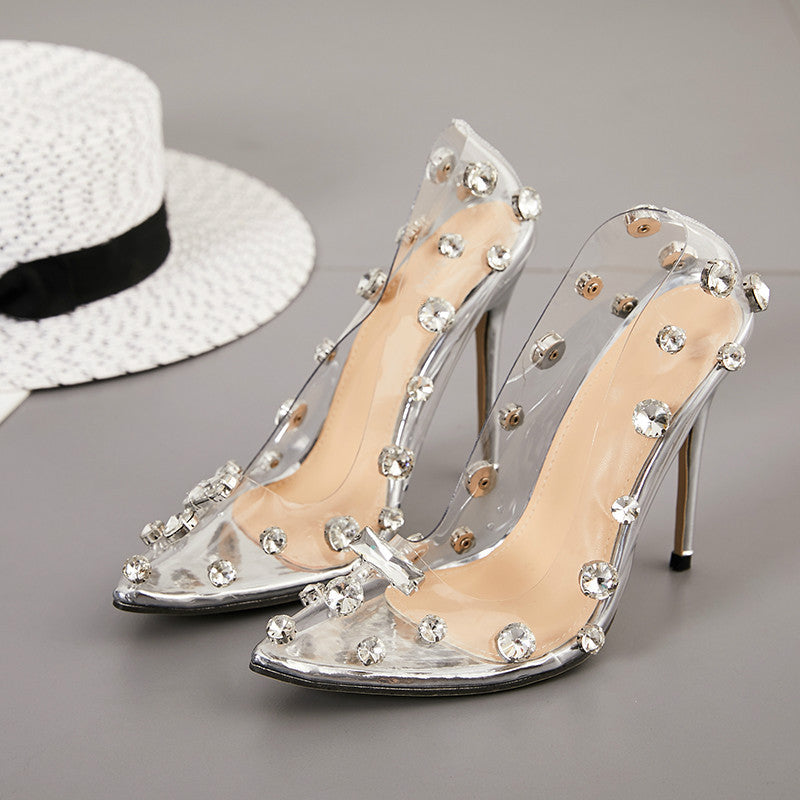 Rhinestone Stiletto Heels