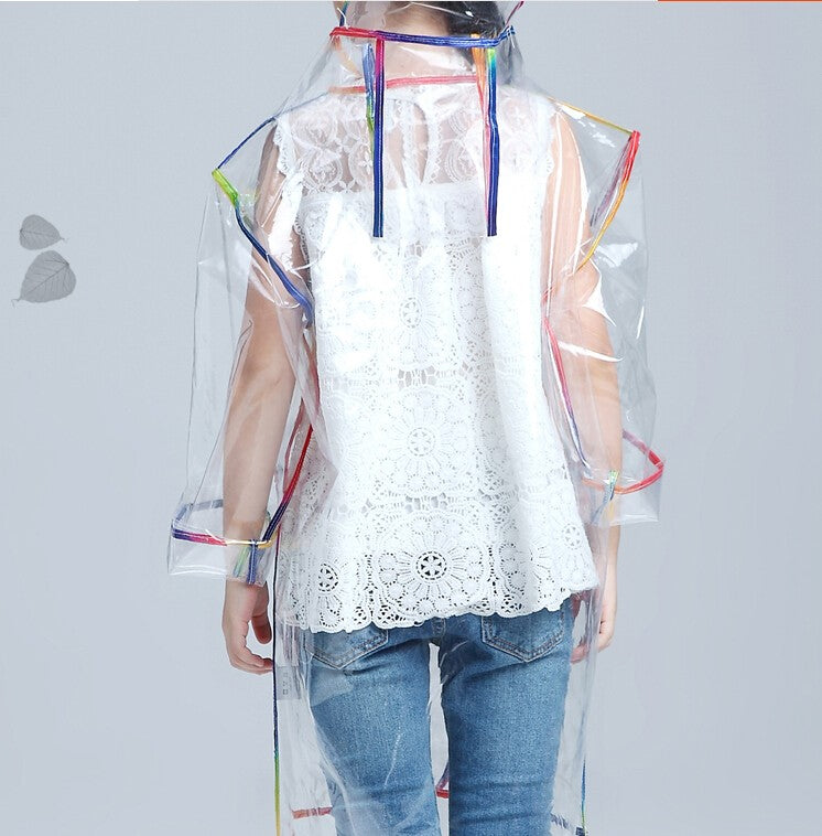 Chubasquero transparente para niños