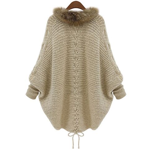 "Fur Collar Cutie" Sweater