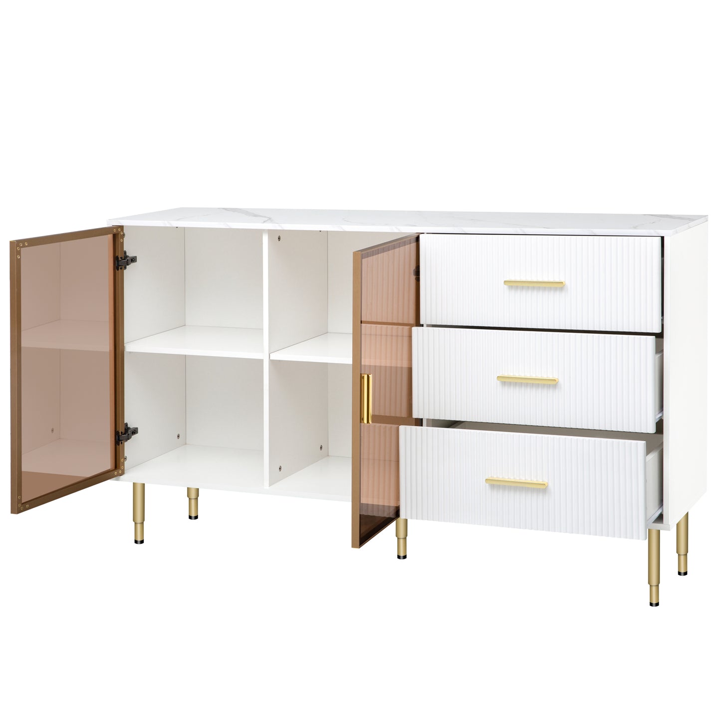 Mueble buffet aparador moderno blanco