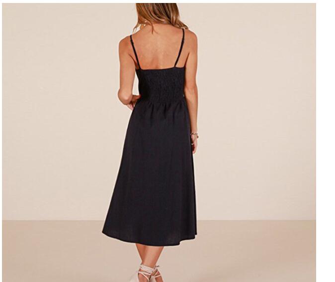 Button Pocket Sun Dress