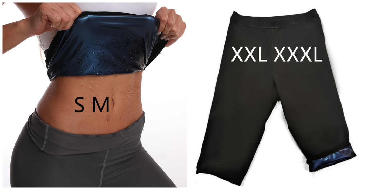 Traje de sudor de sauna de entrenamiento