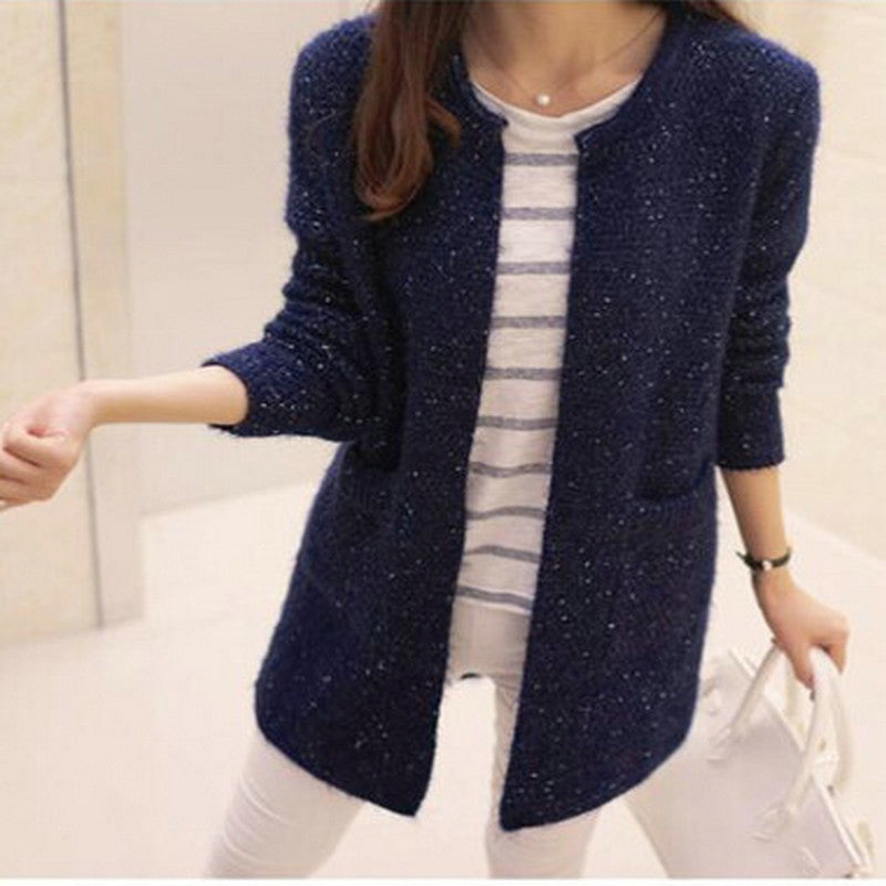 Knit Cardigan Sweater