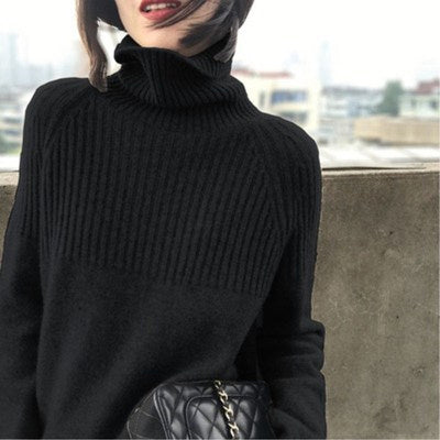 Warm Cashmere Blend Sweater