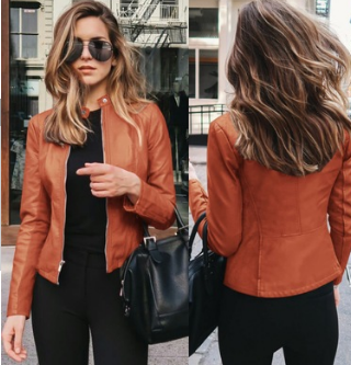 Biker-Babe-Jacke