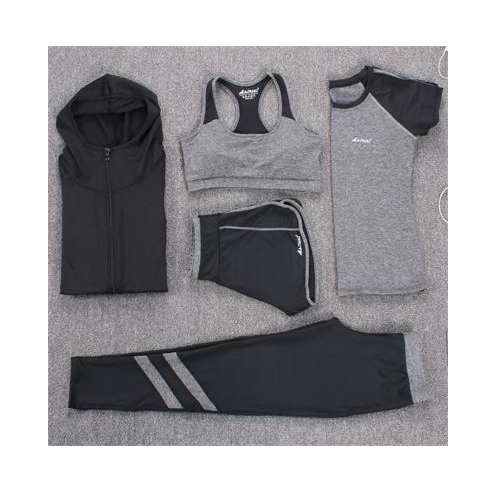 Conjunto de ropa deportiva Fitness de 5 piezas