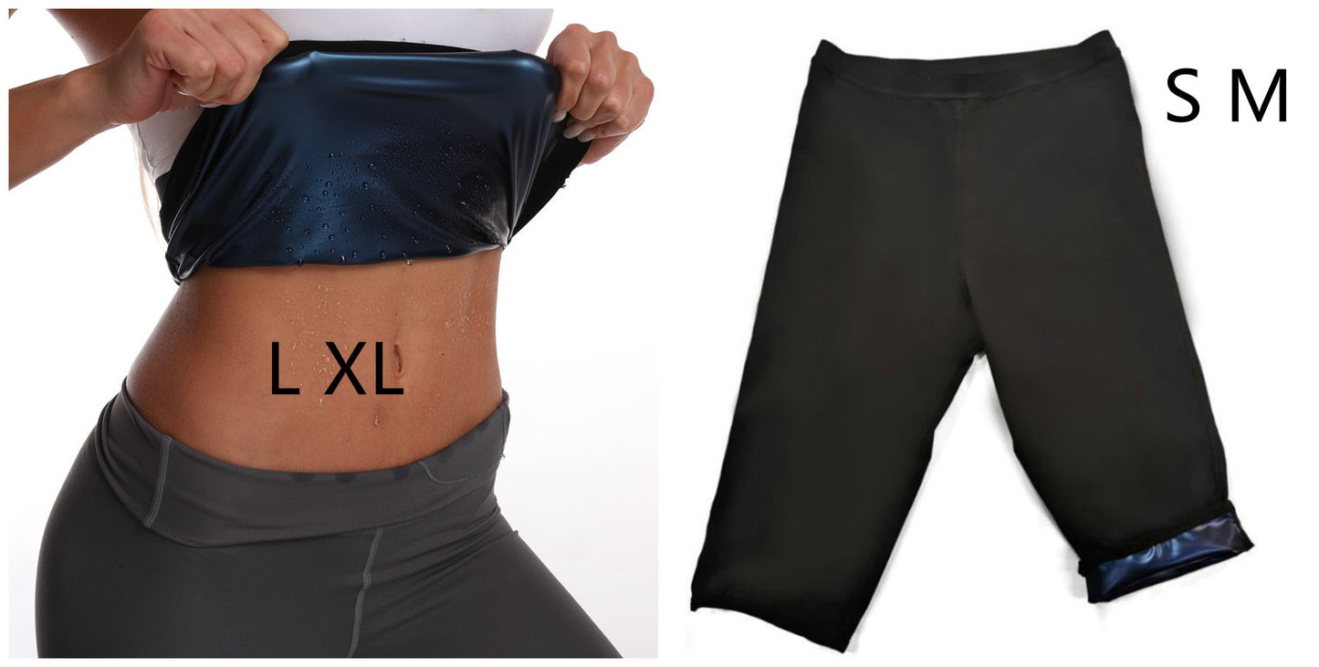 Traje de sudor de sauna de entrenamiento