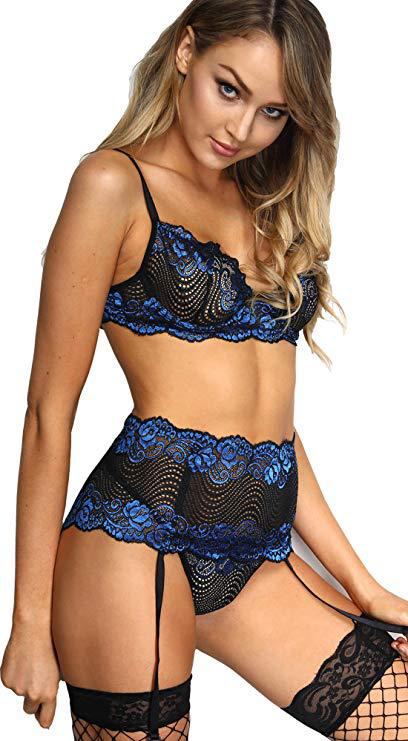 3 Piece Lingerie Set